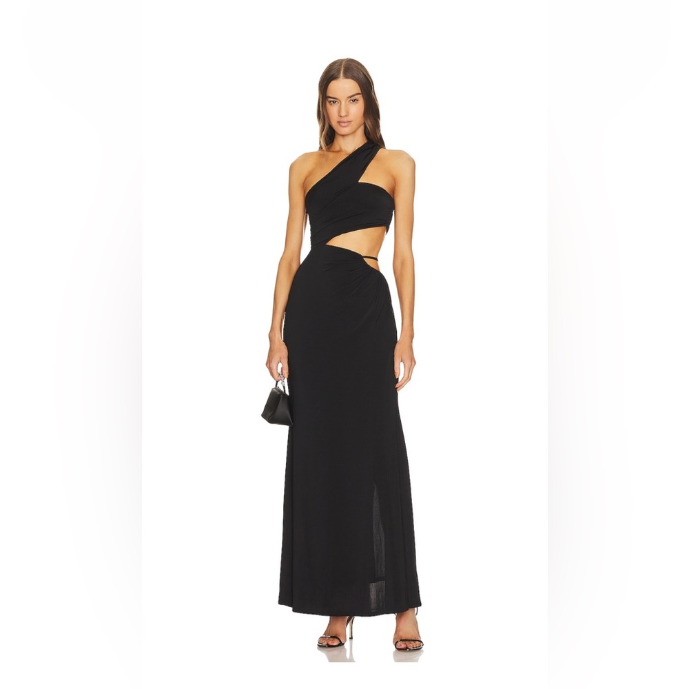 Michael Costello Priya Dress in black
